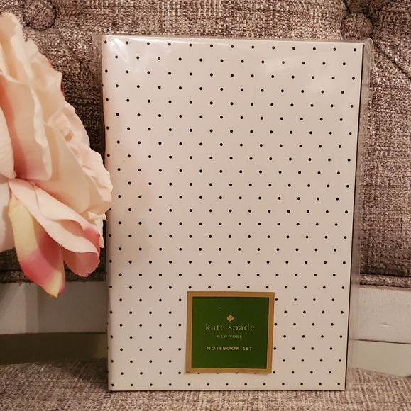 Kate Spade New York Dots Notebook Set of 3 NWT - Picture 2 of 11
